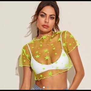Neon Crop top